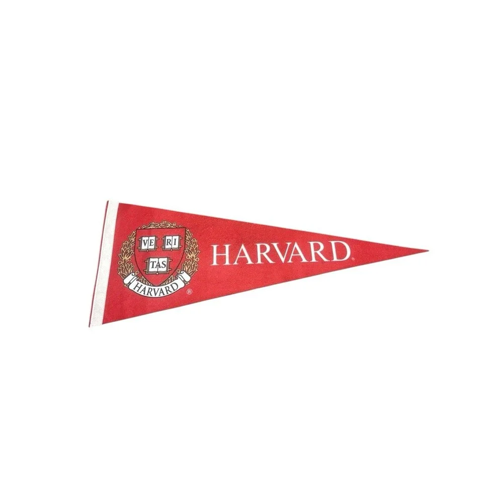 Harvard University Modern Souvenir Felt Pennant 12x30’’